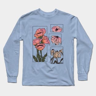 Wilt flower (transparent) Long Sleeve T-Shirt